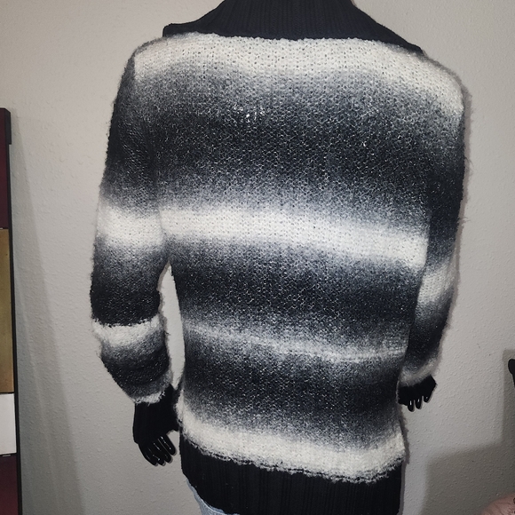 Harley Davidson Full Zip Shawl Neck Sweater Size L - Picture 6 of 8